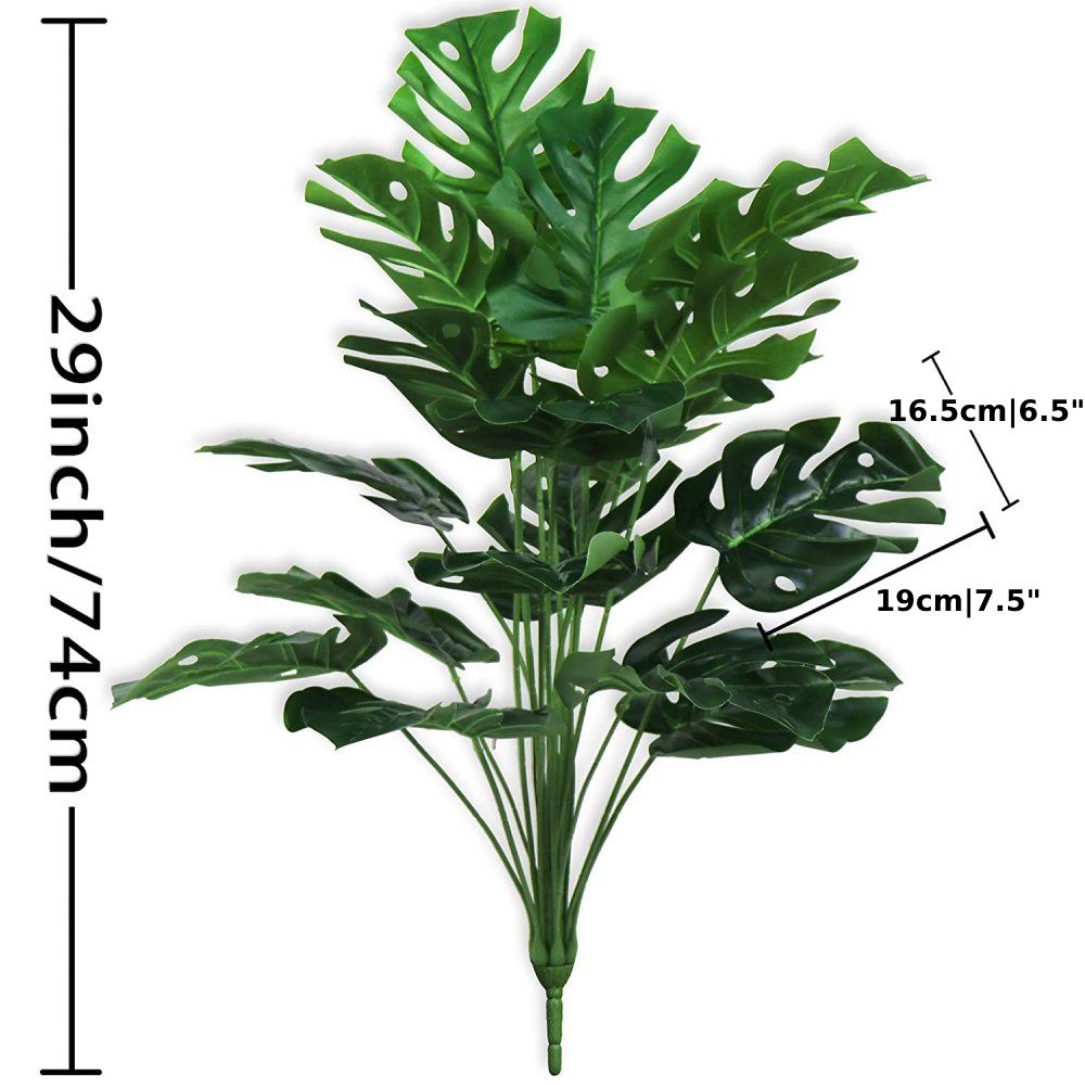 Tall Fake Turtle Tree Leaves: image 6